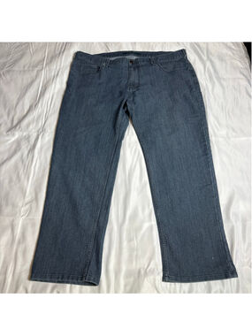 Men's Perry Ellis Straight Jeans, Waist 44x32 Blue